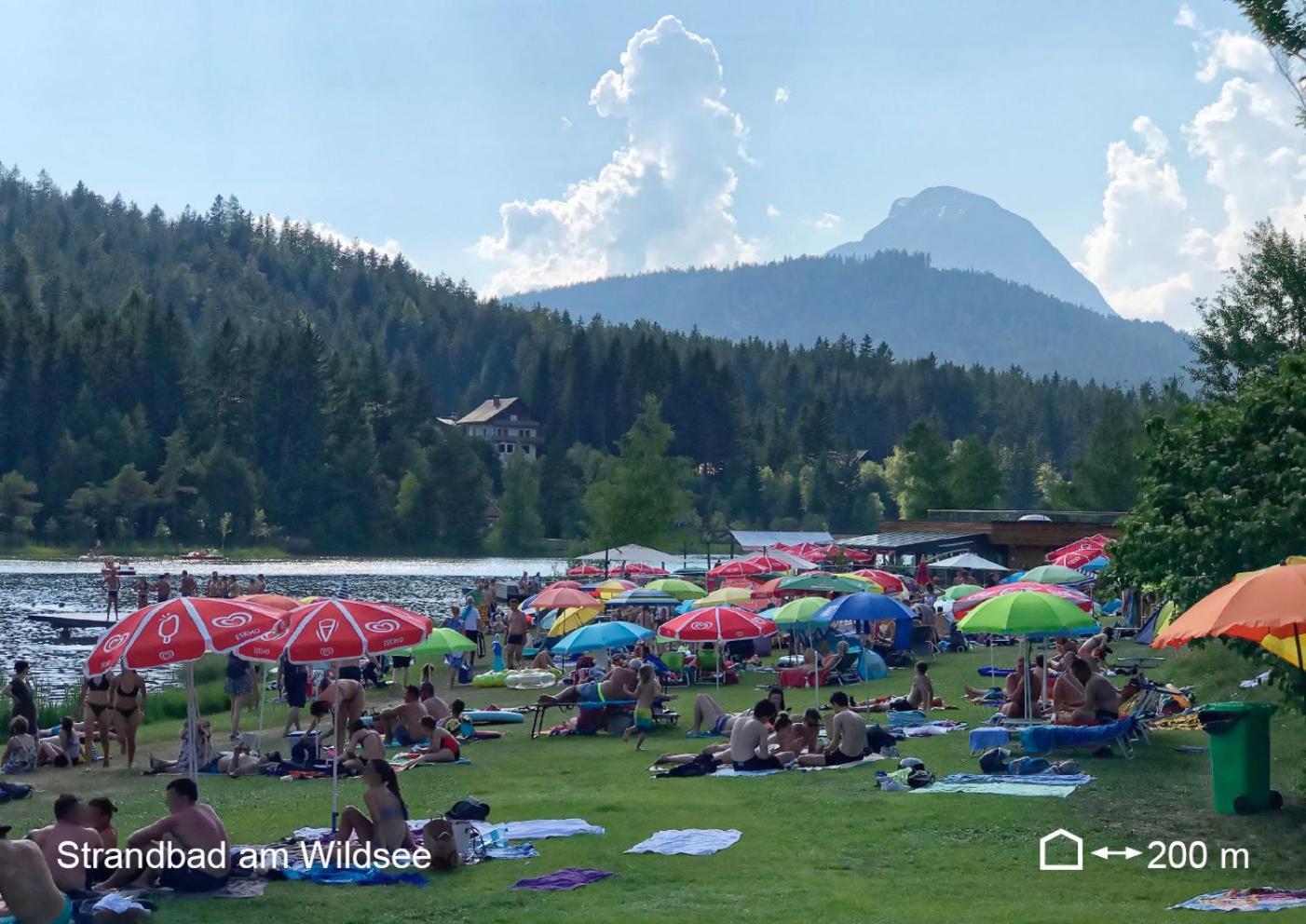 Bio Ferienwohnung Am Wildsee In Seefeld Mit E-Ladestation Seefeld no Tirol Exterior foto